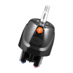Hydraulic Steering Kit, 300 HP, Marine Boat Hydraulic Steering System, with 6.9 MPa/1000 psi Helm Pump, Two-Way Lock Cylinder