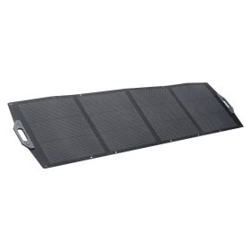 200W Foldable Solar Panel, 24% High-Efficiency Portable Monocrystalline Solar Panel Charger with MC4 Output, USB-A, Type-C & DC Ports